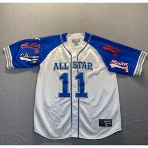 NYC 212 All Start 11, White/Blue ,Size ‎ XL,New York 31,collectable,embroidery
